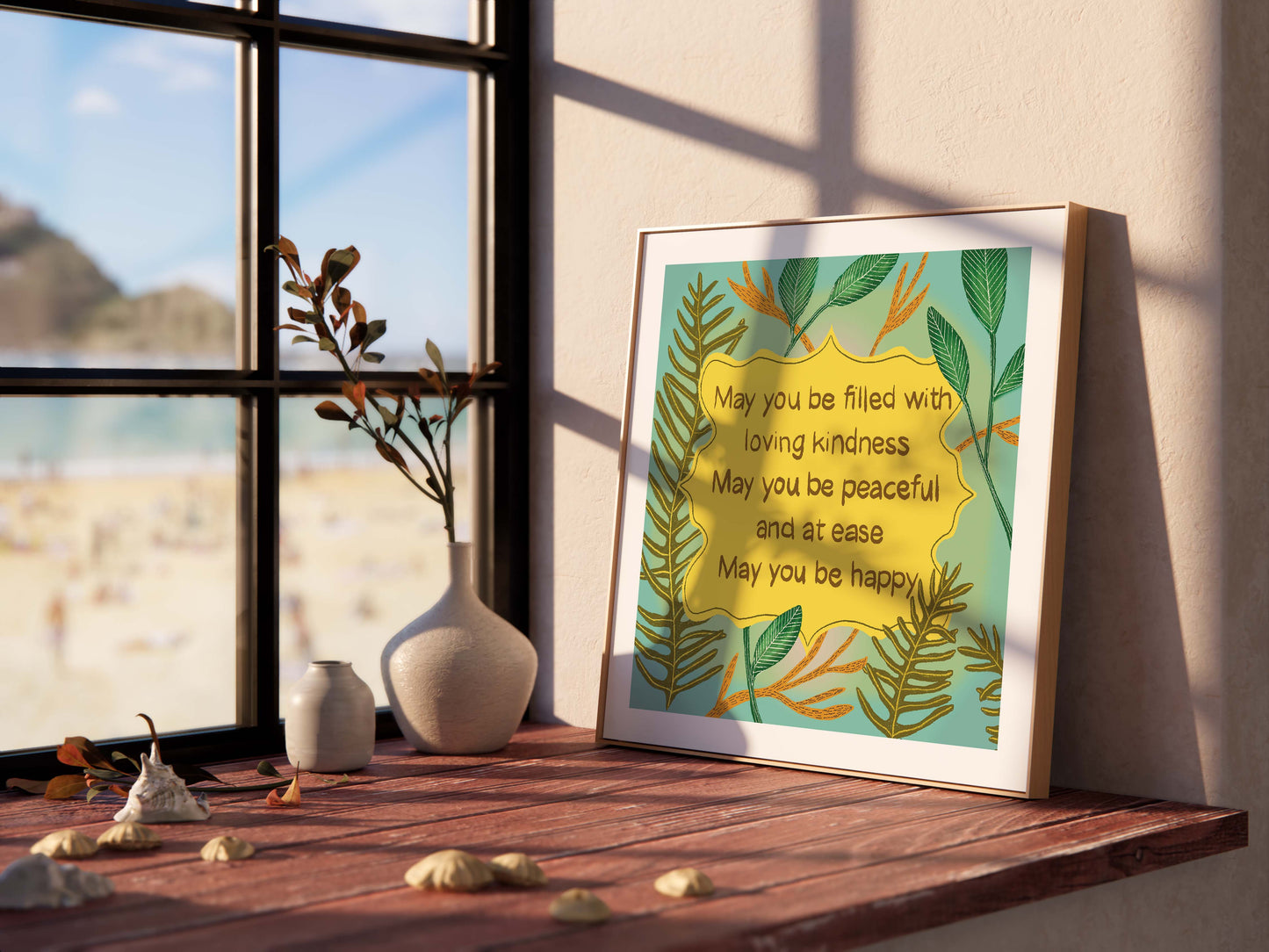 Loving Kindness Meditation Art Print