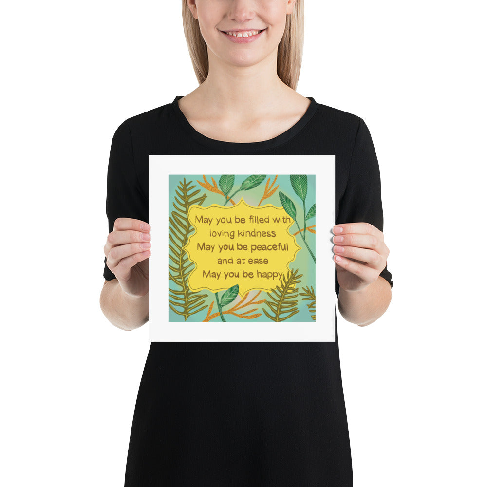 Loving Kindness Meditation Art Print
