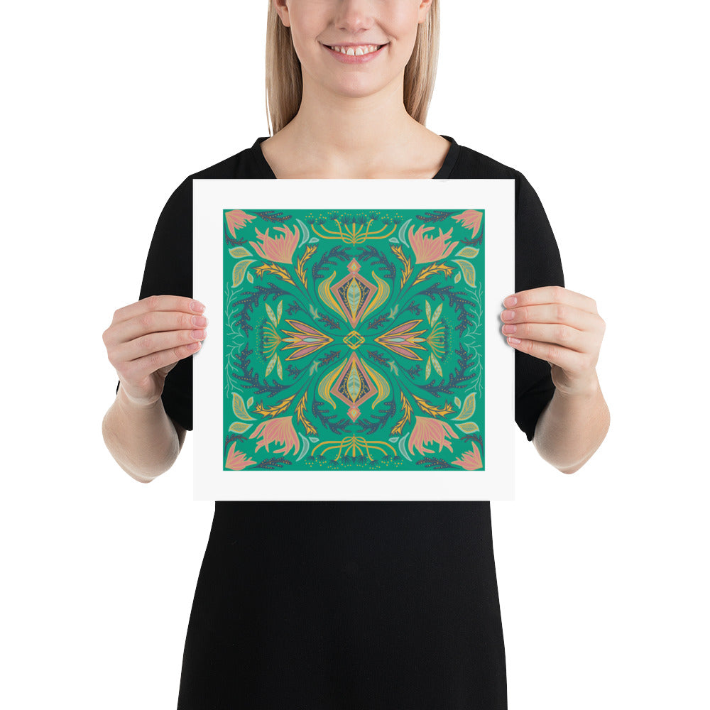 Azueljo Tile Art Print